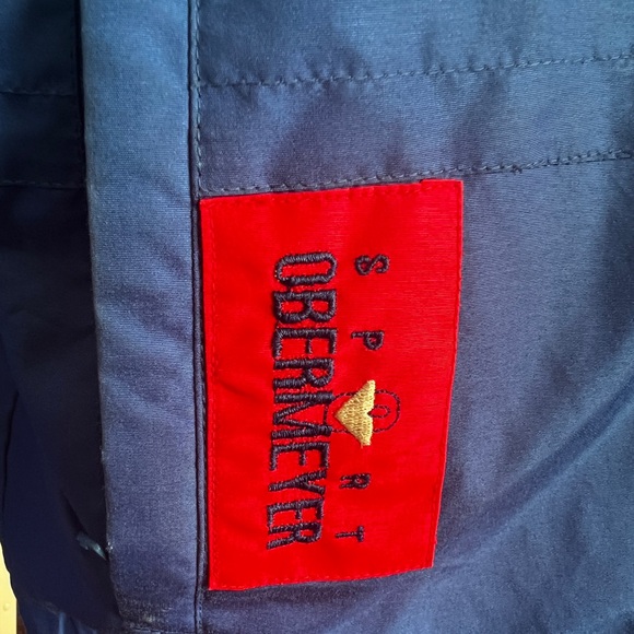 VTG Obermeyer Men’s Blue Ski Jacket SZ XL Gorpcore Retro Outdoors Streetwear - Picture 15 of 16